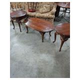 COFFEE TABLE AND 2 END TABLES DOES HAVE SOME FINISH SCUFFS
