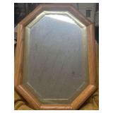 OCTAGONAL FRAMED MIRROR