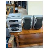 RCA AM/FM CD AND CASSETTE STEREO
