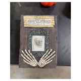 HALLOWEEN SKELETON BOOK WITH STORAGE