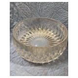 CRYSTAL GLASS DISH