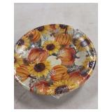 20 COUNT NEW FALL PARTY PAPER PLATES