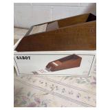 DEALERS SHOE WITH DECK OF PLAYING CARDS
