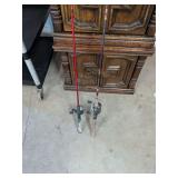 2 ZEBCO ROD AND REELS
