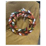 METAL FALL WREATH