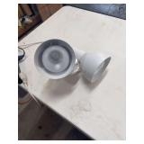TWO LIGHT MOTION DETECTOR. ELECTRIC PLUG IN.