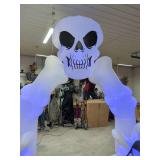 12 FT SKELETON ARCH AIRBLOWN INFLATABLE LIGHTS UP