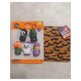 BAT MOUSE PAD AND FINGER PUPPETS
