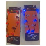 TWO LIGHT UP NECKLACES