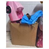 BOX OF ASSORTED DOLLS AND TOYS