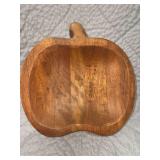 WOOD PUMPKIN BOWL