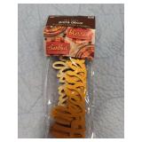 NEW IN PACKAGE 5 BLESSED, 5 THANKFUL FALL PARTY PLATE DECOR
