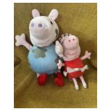 PEPPA PIG STUFFED ANIMALS.