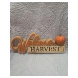 WELCOME HARVEST SIGN NEW FROM HOBBY LOBBY