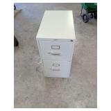 2 DRAWER FILE CABINET 25X15X29