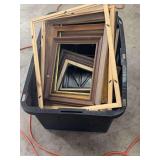TOTE OF WOODEN FRAMES