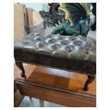 VINTAGE BENCH STOOL 30X17X15