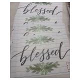 FOUR REVERSIBLE PLACE MATS