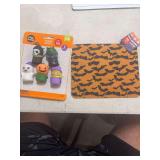 BAT MOUSE PAD AND FINGER PUPPETS