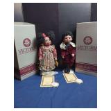 Victoria Impex Corporation Cindy M. McClure Limited Edition Porcelain Dolls with Original Boxes and Certificates of Authenticity