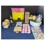 Kitchen Utensils, Decor, and Tableware Assortment