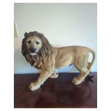 Large Resin Lion Figurine Sculpture