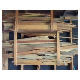 Assorted Wood Racks and Lumber
