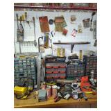 Workshop Hardware, Hand Tools, and Storage Cabinet Consignment