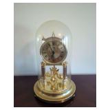 Elgin Quartz Dome Clock with Rotating Pendulum