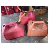 Rubbermaid 5-Gallon Plastic Gasoline Containers