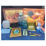 Mixed Kitchenware, Decor, and Household Accessories