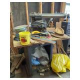 Craftsman Radial Arm Saw with Metal Cabinet Base