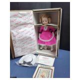 Danbury Mint The Little Colonel Shirley Temple Porcelain Doll with Accessories