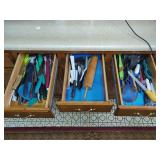 Kitchen Utensils and Cutlery Assortment