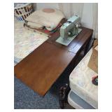 Sears Kenmore Sewing Machine in Wooden Cabinet