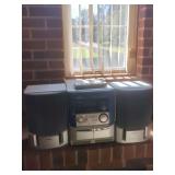 Aiwa CX-NAJ17 Compact Digital Audio System with Twin Duct Speakers