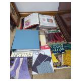 Crochet and Quilt Instruction Books and Binders