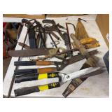 Assorted Hand Tools and Workshop Hardware Lot