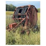 Red Round Baler Agricultural Equipment