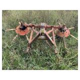 Two-Rotor Hay Tedder Implement