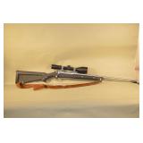 Ruger M77 Mark II Stainless Bolt Action Rifle In .270 WIN Caliber With Scope,