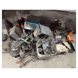 Assorted Shop Tools and Automotive Hardware Lot