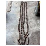 Heavy Duty Steel Chain With Hook and Ring