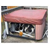 Leisure Bay Spas Hot Tub with Cover and Pump Machinery