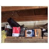 Assorted Shop Supplies, Chemicals, and Automotive Hardware Lot