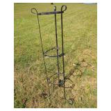 Wrought Iron Three-Tier Plant Stand