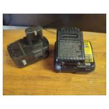 Dewalt DCB107 Battery Charger and Batteries
