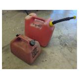 Pair of Plastic Gasoline Containers
