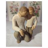 Willow Tree Figurine Father and Son Resin Sculpted Hand Painted