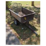 Single-Axle Steel Utility Trailer